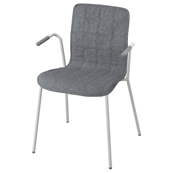 IKEA LÄKTARE Chair Cover Gunnared Medium Gray