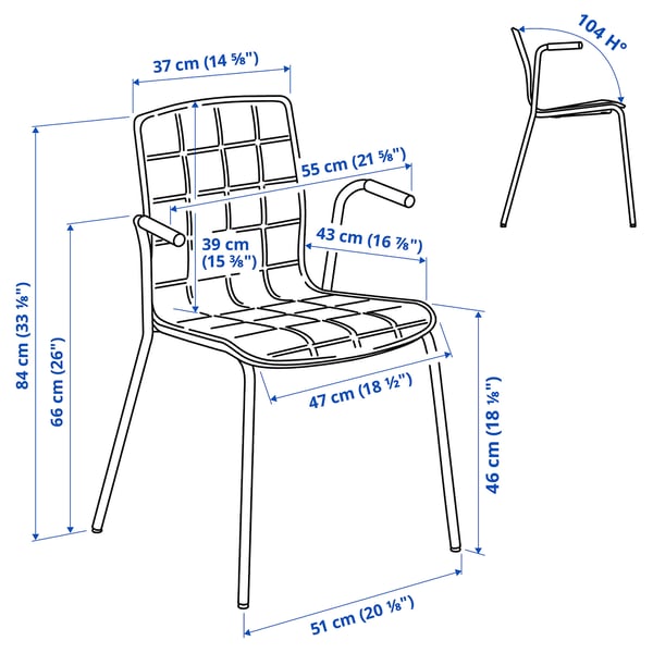 IKEA LÄKTARE Conference Chair Medium Gray/black