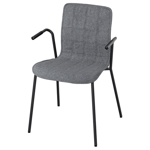 IKEA LÄKTARE Conference chair medium gray/black