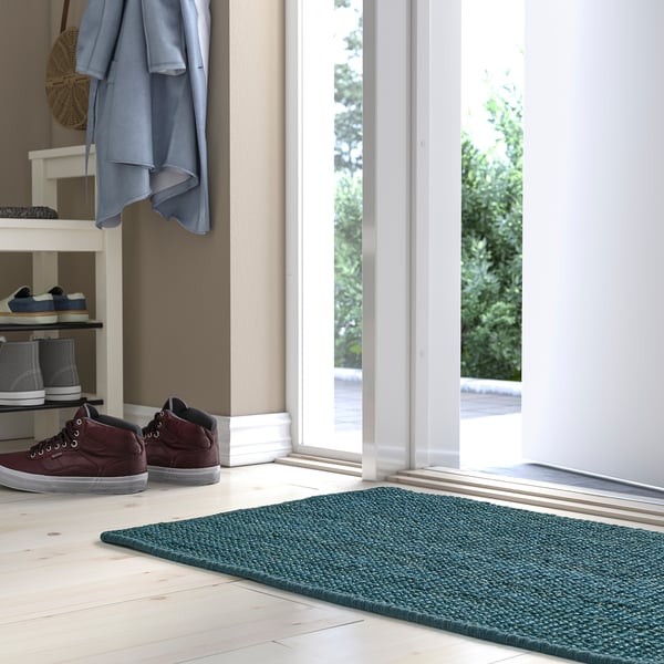 IKEA LANDBANA Door Mat Dark Blue 2 ' 0 "x2 ' 11 "