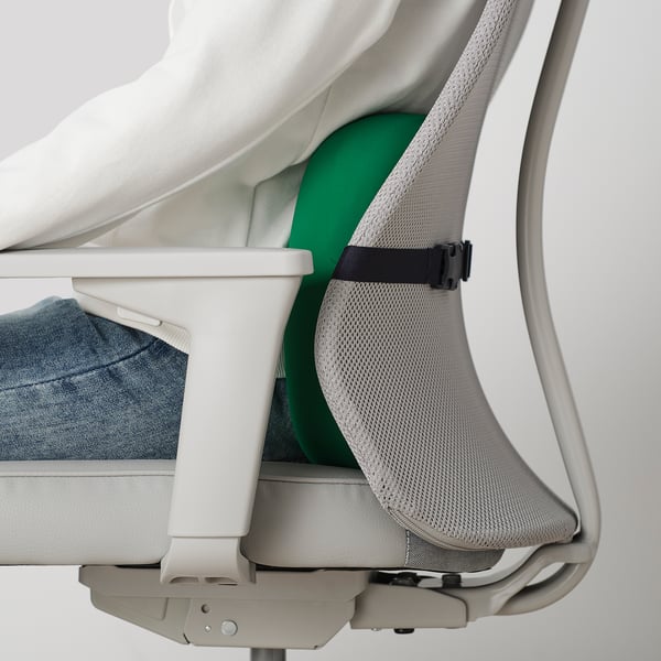 IKEA LÅNESPELARE Lumbar Cushion Green 17x11 "