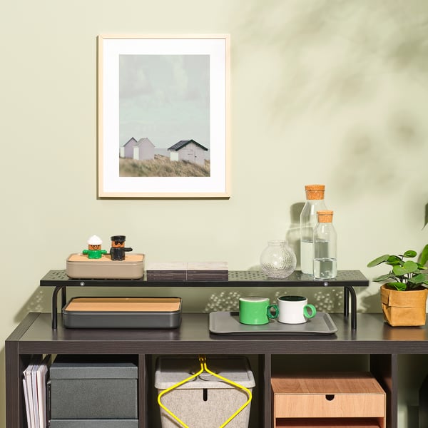 IKEA LÅNESPELARE Monitor Stand Black 38 ¼x7 ½ "