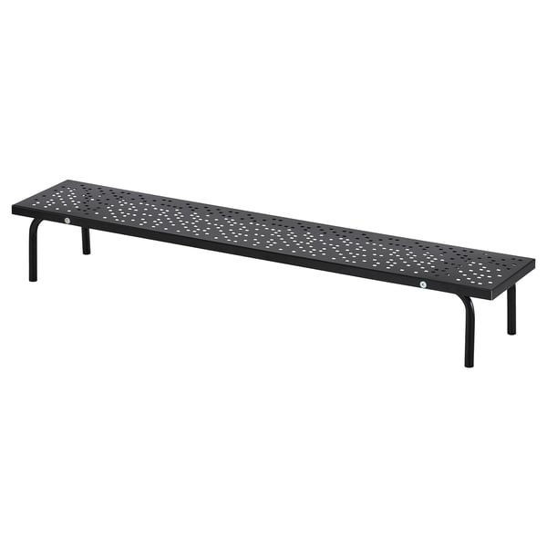 IKEA LÅNESPELARE Monitor stand black 38 ¼x7 ½ "