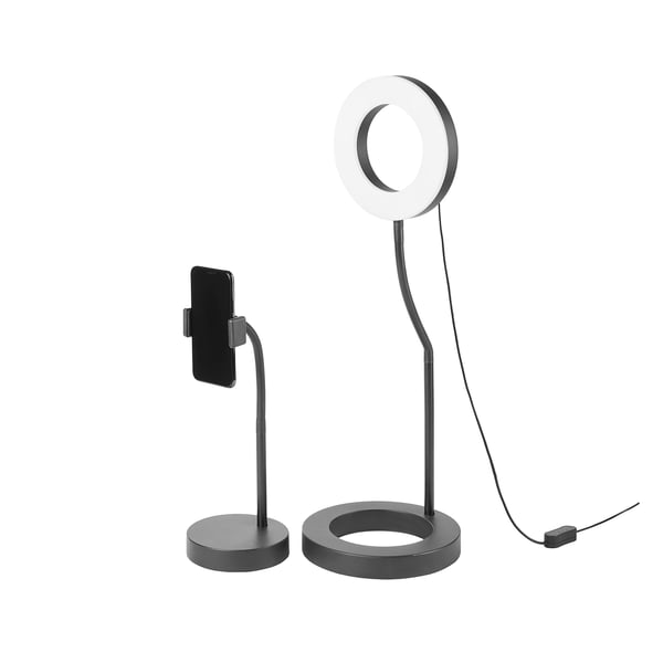 IKEA LÅNESPELARE Ring Lamp With Phone Holder