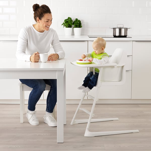 IKEA LANGUR High Chair Tray White