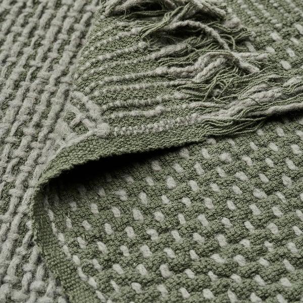 IKEA LAPPTÅG Throw Dark Gray-green 51x67 "