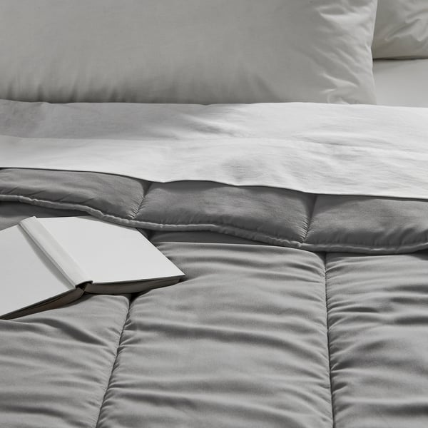 IKEA LÅSBRÄKEN Comforter gray Full/Queen