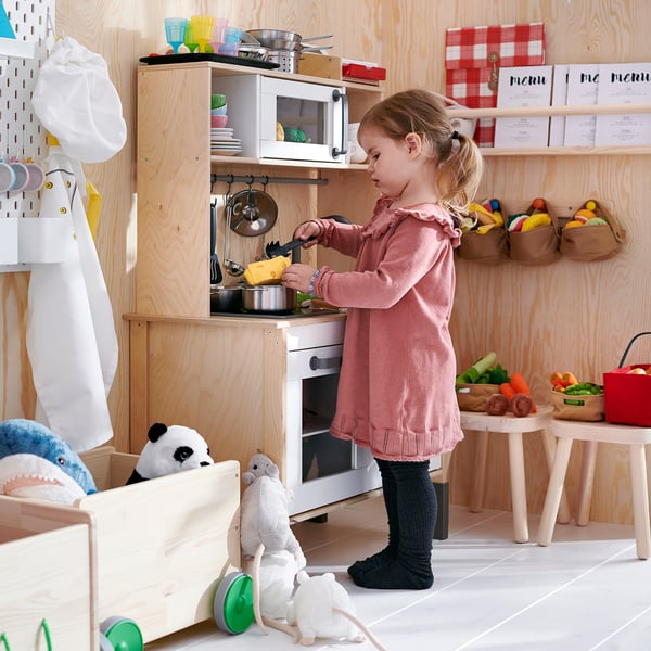 IKEA LÅTSAS 11-piece Shopping Basket Set