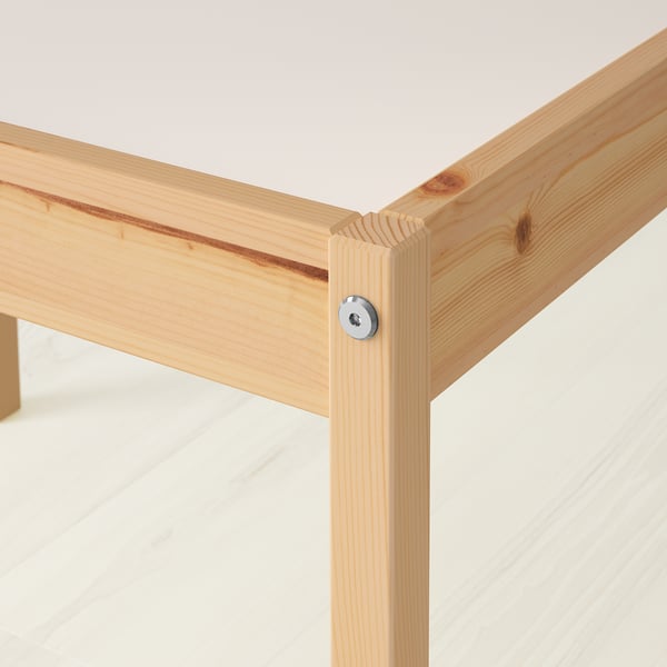 IKEA LÄTT Children's Table And 2 Chairs White/pine
