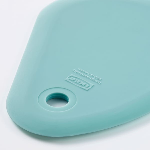 IKEA LÄTTBAKAD Bowl Scraper Silicone/light Blue