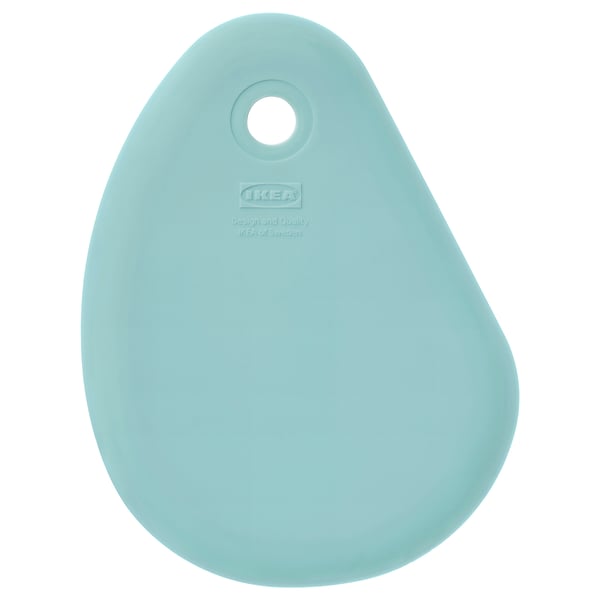 IKEA LÄTTBAKAD Bowl scraper silicone/light blue