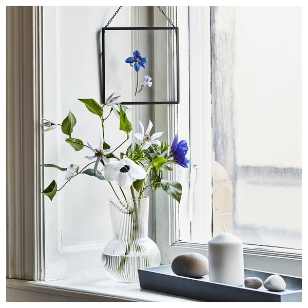 IKEA LÄTTNAD Unscented Block Candle Natural 4 "