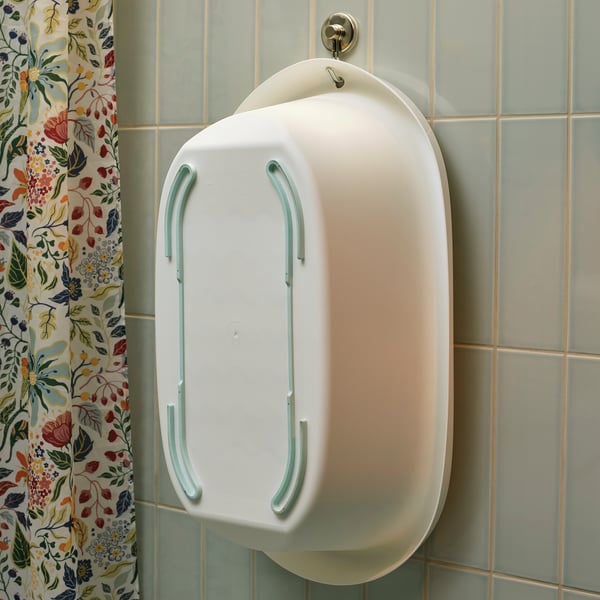 IKEA LÄTTSAM Baby Bath White/turquoise