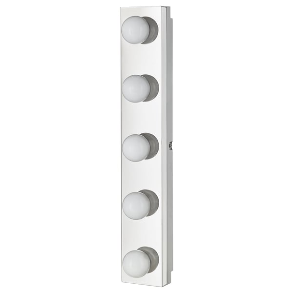 IKEA LEDSJÖ LED wall lamp stainless steel 24 "
