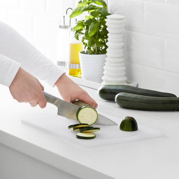 IKEA LEGITIM Cutting Board White 13 ½x9 ½ "