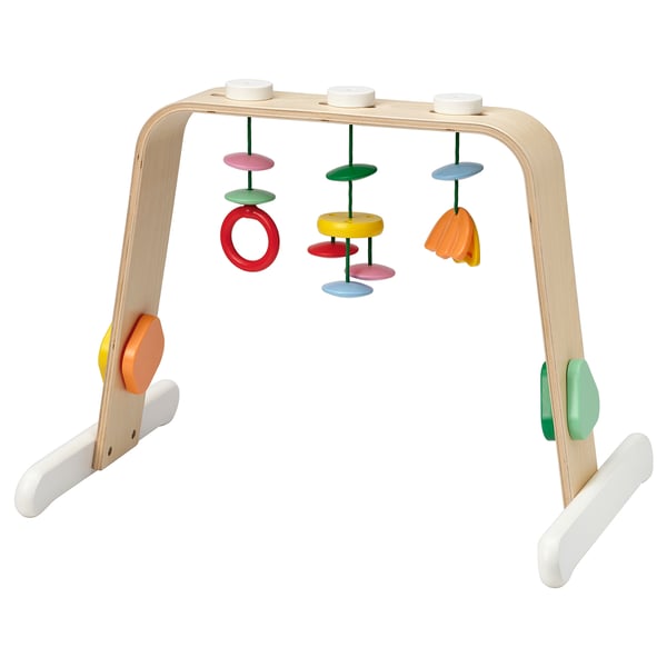 IKEA LEKA Baby gym birch plywood/multicolor