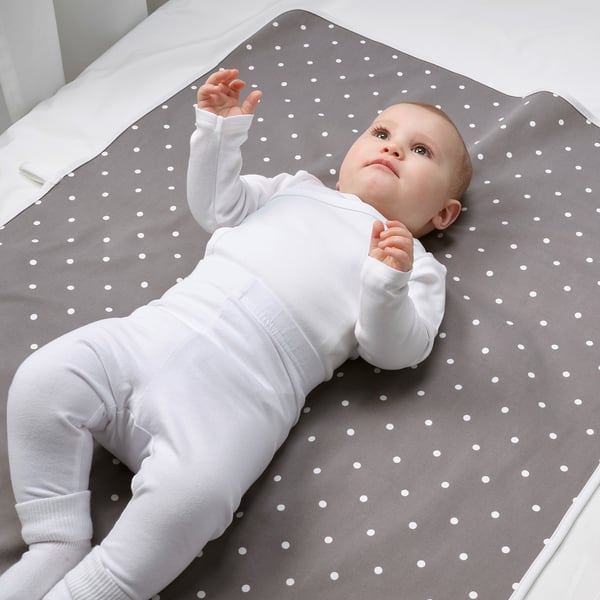IKEA LEN Changing Pad Dotted/gray 35 3/8x27 1/2 "