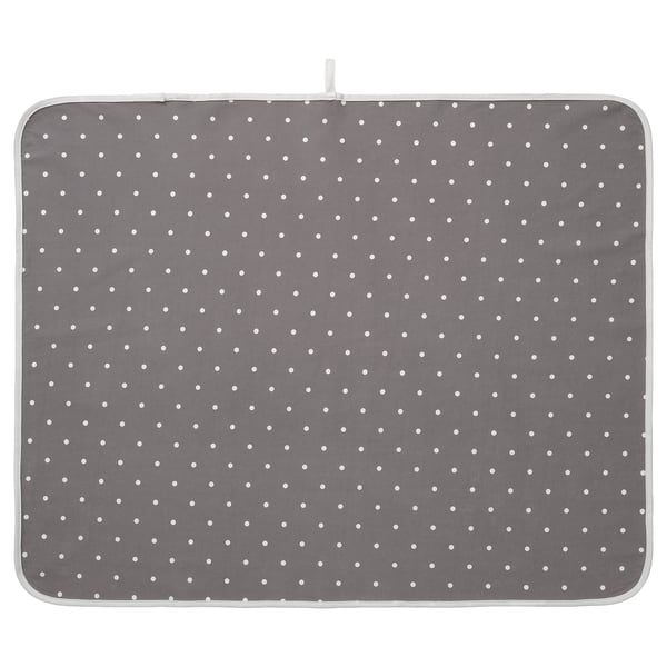 IKEA LEN Changing pad dotted/gray 35 3/8x27 1/2 "