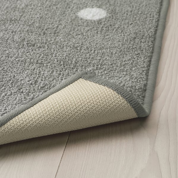 IKEA LEN Rug Dotted/gray 4 ' 4 "x5 ' 3 "