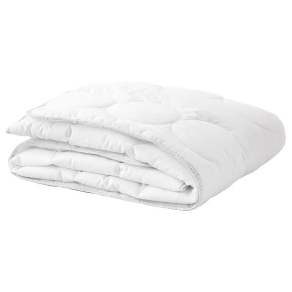 IKEA LENAST Crib duvet insert white/gray 43x49 "