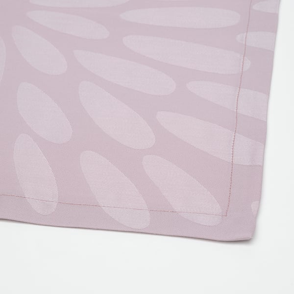 IKEA LIGUSTER Napkin Patterned Pale Lilac 16x16 "