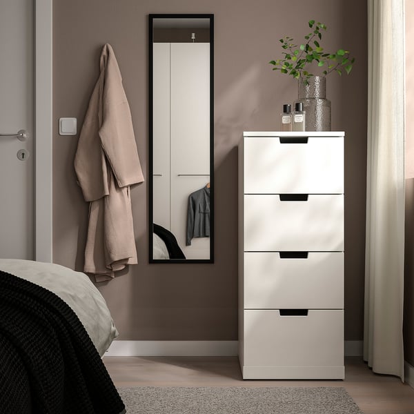 IKEA LILJETRÄD Mirror Black 11 3/4x45 1/4 "