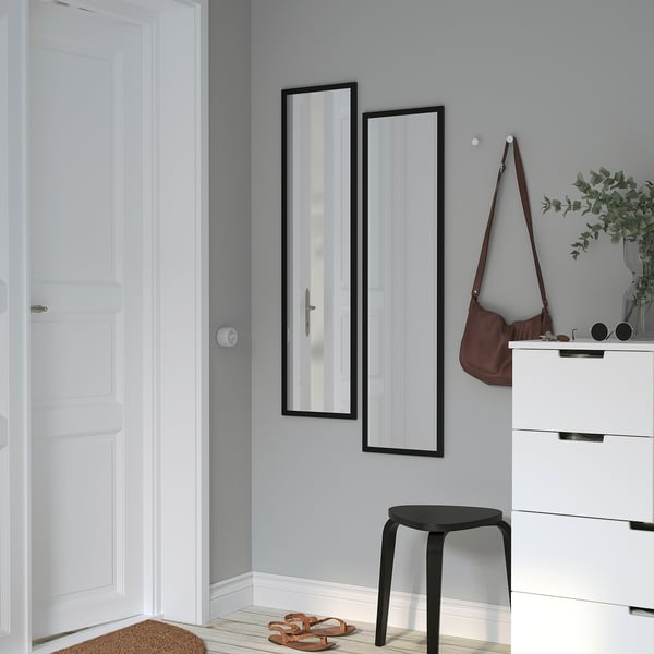 IKEA LILJETRÄD Mirror Black 11 3/4x45 1/4 "