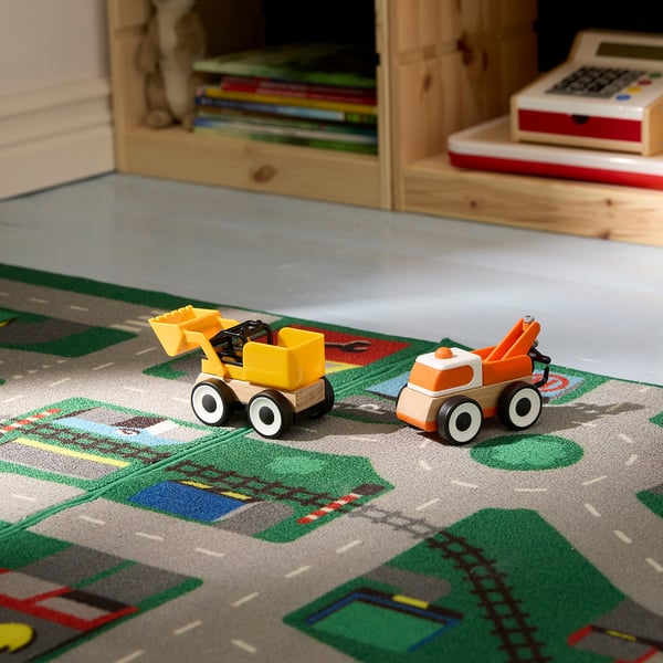 IKEA LILLABO Rug Green 29 1/2x52 3/8 "