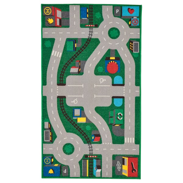 IKEA LILLABO Rug green 29 1/2x52 3/8 "