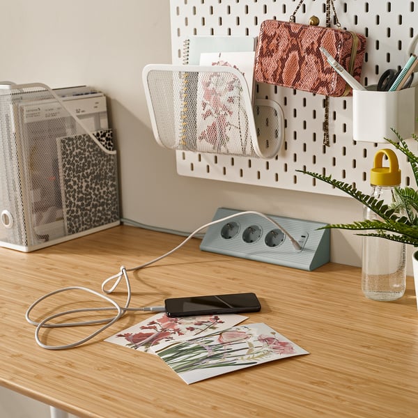 IKEA LILLHULT USB-C To USB-C Light Gray 4 ' 11 "