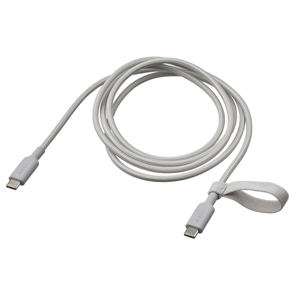 IKEA LILLHULT USB-C to USB-C light gray 4 ' 11 "