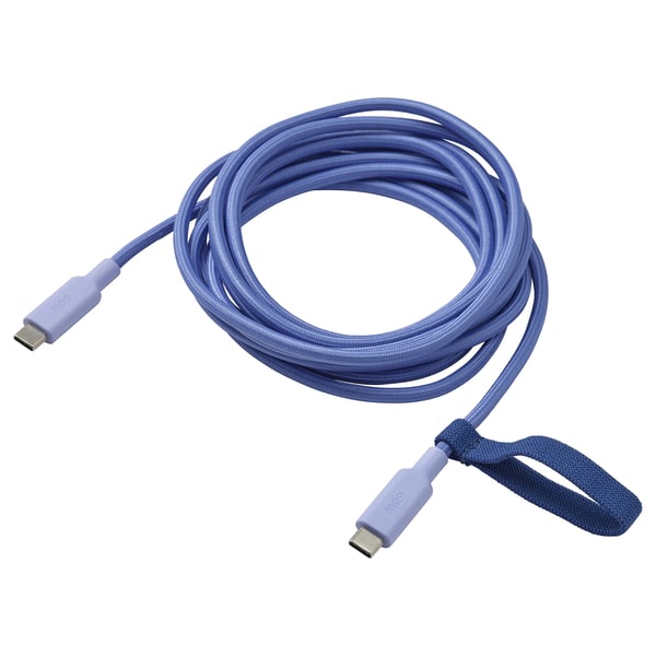 IKEA LILLHULT USB-C to USB-C lilac 9 ' 10 "