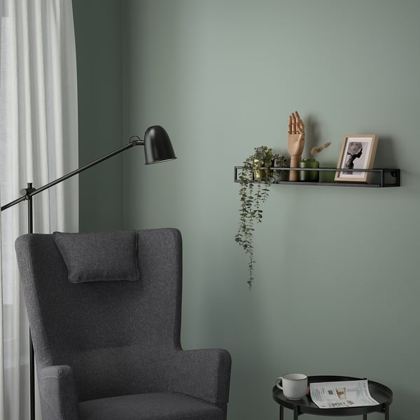IKEA LINDÅSEN Display Shelf Anthracite 29 1/2 "