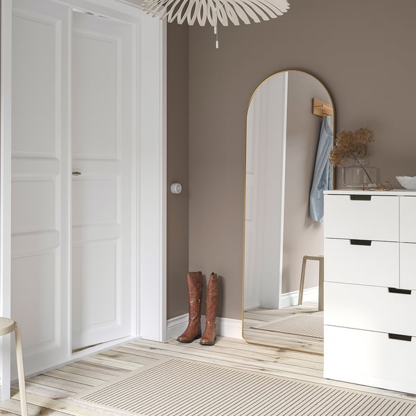 IKEA LINDBYN Mirror Gold 23 5/8x66 7/8 "