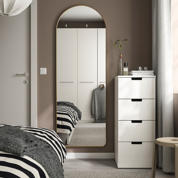 IKEA LINDBYN Mirror Gold 23 5/8x66 7/8 "