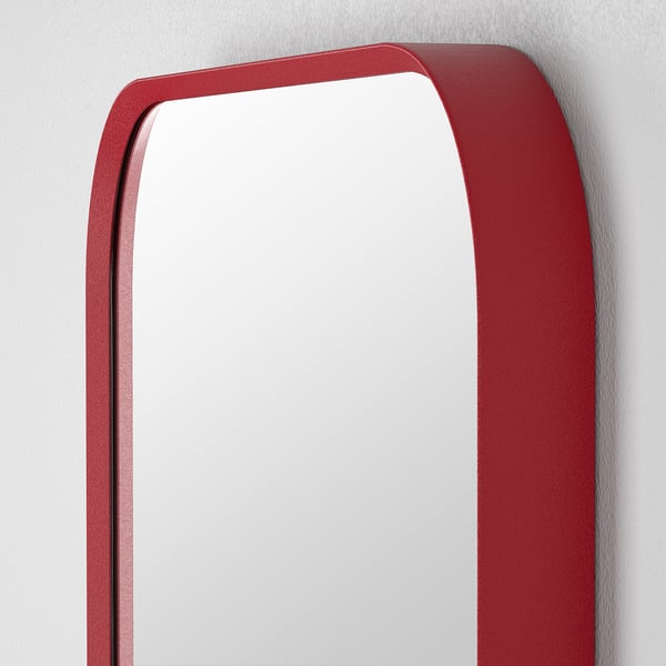IKEA LINDBYN Mirror Red 11x23 5/8 "