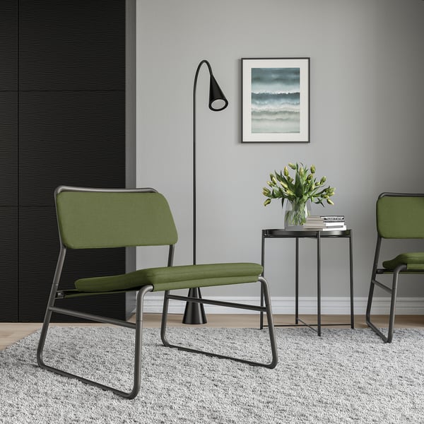 IKEA LINNEBÄCK Chair Orrsta Olive-green