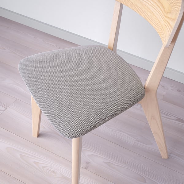 IKEA LISABO Chair Ash/Tallmyra White/black