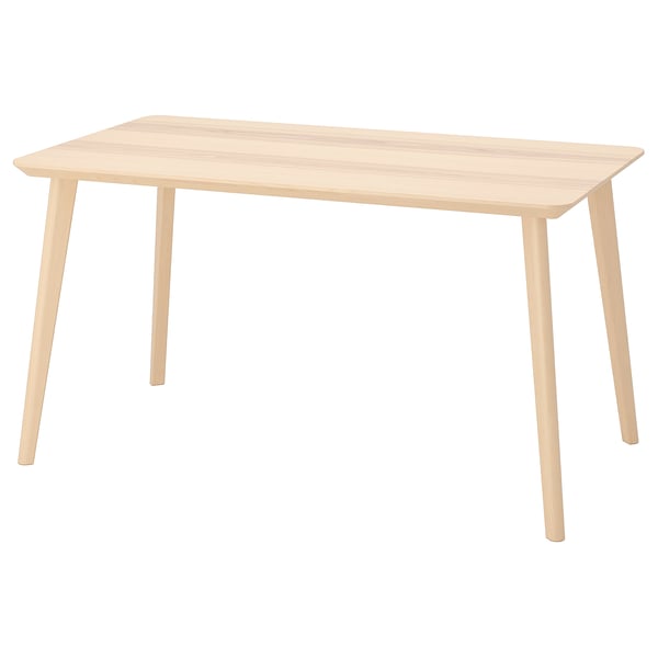 IKEA LISABO Table ash veneer 55 1/8x30 3/4 "