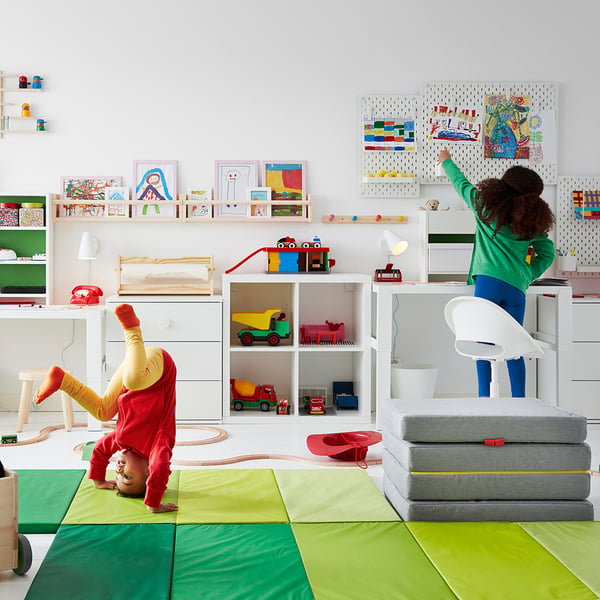 IKEA LOBERGET / SIBBEN Child's Desk Chair White