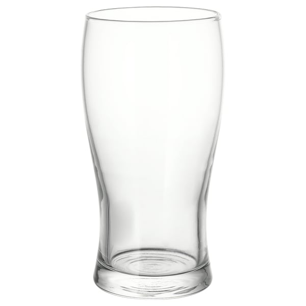 IKEA LODRÄT Beer glass clear glass 17 oz