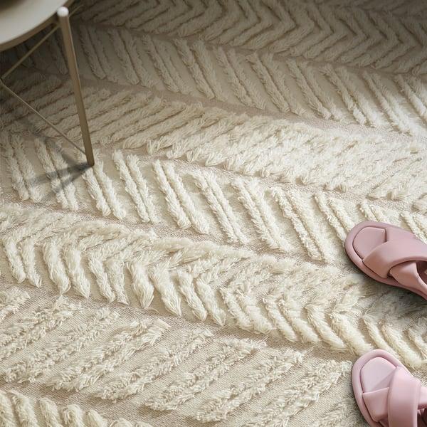 IKEA LOKALGATA Rug Flatwoven Beige 5 ' 7 "x7 ' 10 "