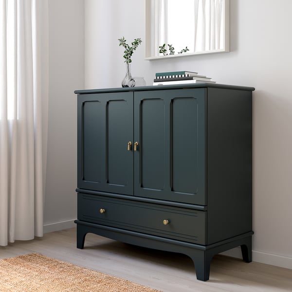 IKEA LOMMARP Cabinet Dark Blue-green 40 1/8x39 3/4 "