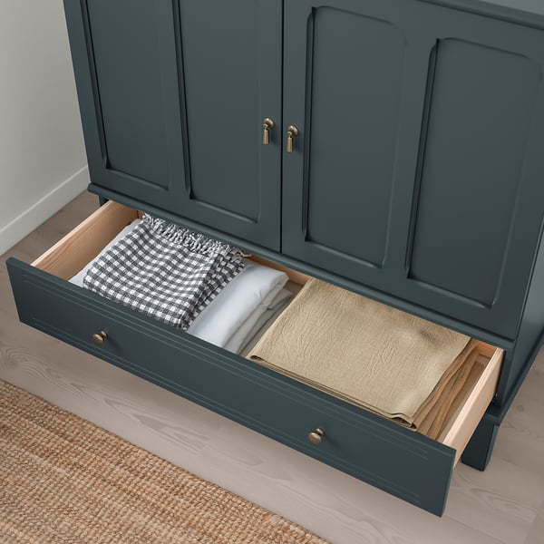 IKEA LOMMARP Cabinet Dark Blue-green 40 1/8x39 3/4 "