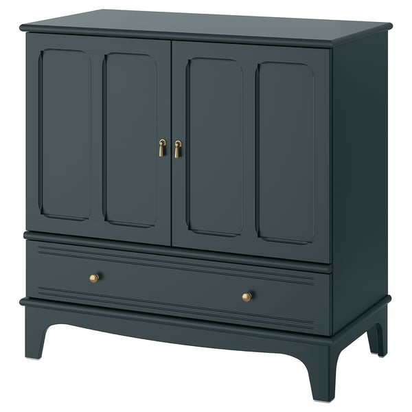 IKEA LOMMARP Cabinet dark blue-green 40 1/8x39 3/4 "