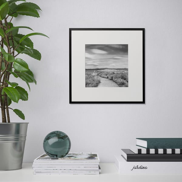 IKEA LOMVIKEN Frame Black 12 ½x12 ½ "