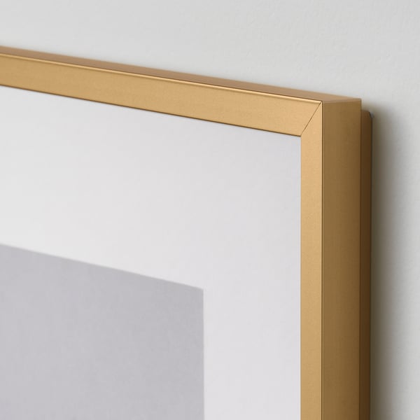 IKEA LOMVIKEN Frame Gold 16x20 "
