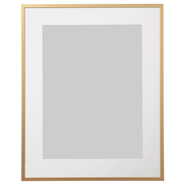 IKEA LOMVIKEN Frame gold 16x20 "