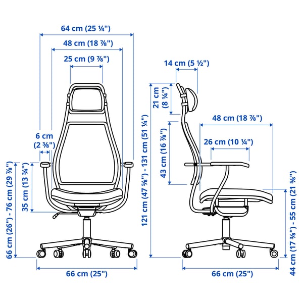 IKEA LÖPARBANA Gaming Chair Vissle Green