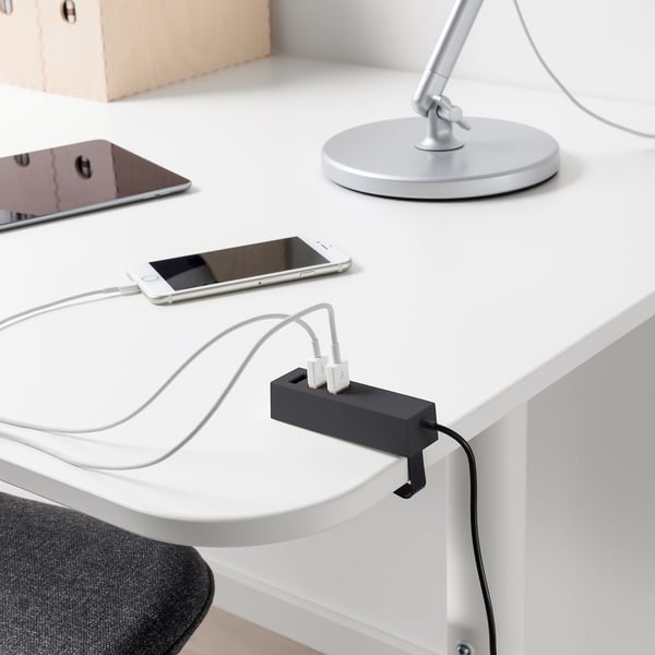 IKEA LÖRBY USB Charger With Clamp